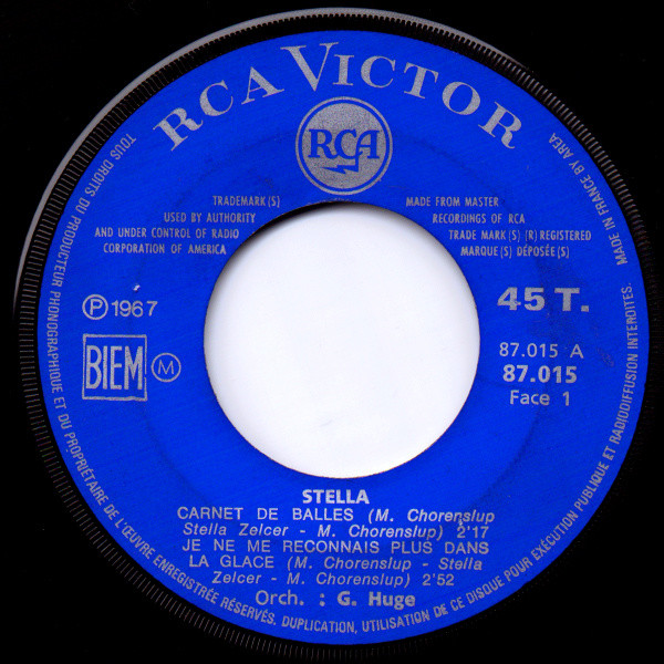 Stella - Carnet De Balles | RCA Victor (87.015) - 3