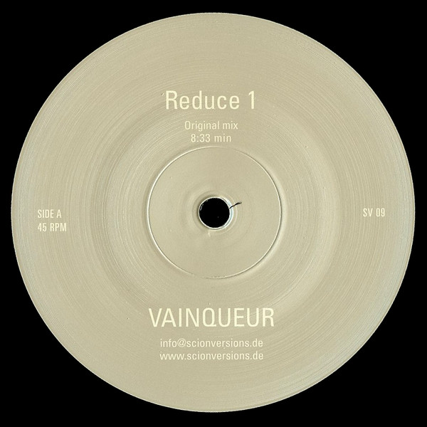Vainqueur - Reductions 1995-1997 | Scion Versions (SV 09) - 3 Vainqueur - Reductions 1995-1997 | Scion Versions (SV 09) - 3