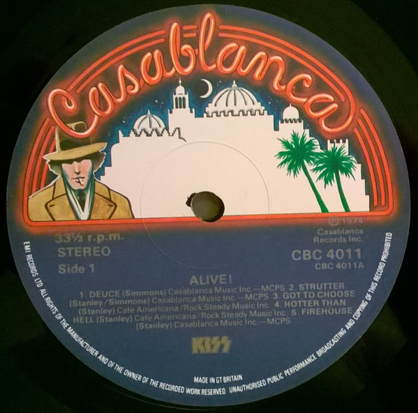 Kiss - Alive! | Casablanca (CBSP 401) - 3