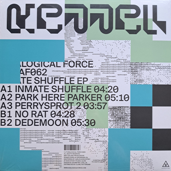 Kettel - Inmate Shuffle EP | Analogical Force (AF062) - 2 Kettel - Inmate Shuffle EP | Analogical Force (AF062) - 2