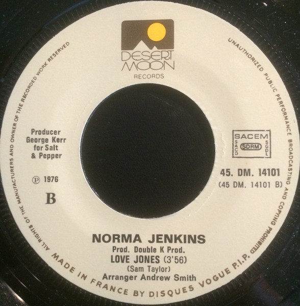 Norma Jenkins - Can You Imagine That / Love Jones | Desert Moon Records (45 dm 14101) - 3 Norma Jenkins - Can You Imagine That / Love Jones | Desert Moon Records (45 dm 14101) - 3