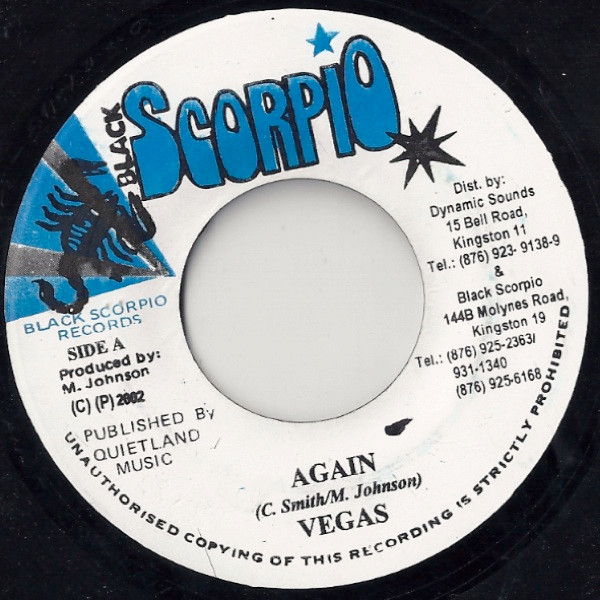 Mr. Vegas / Stretch - Again / Pretty Girl | Black Scorpio (none) - main