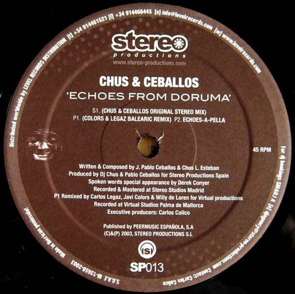 Chus & Ceballos - Echoes From Doruma | Stereo Productions (SP013) - main