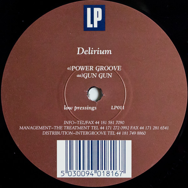 Delirium - Power Groove / Gun Gun | Low Pressings (LP011) - main