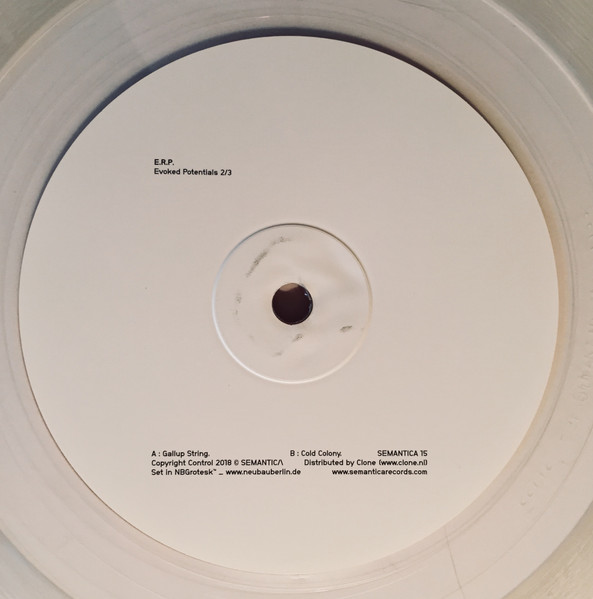 E.R.P. - Evoked Potentials 2/3 | Semantica Records (SEMANTICA 15)
