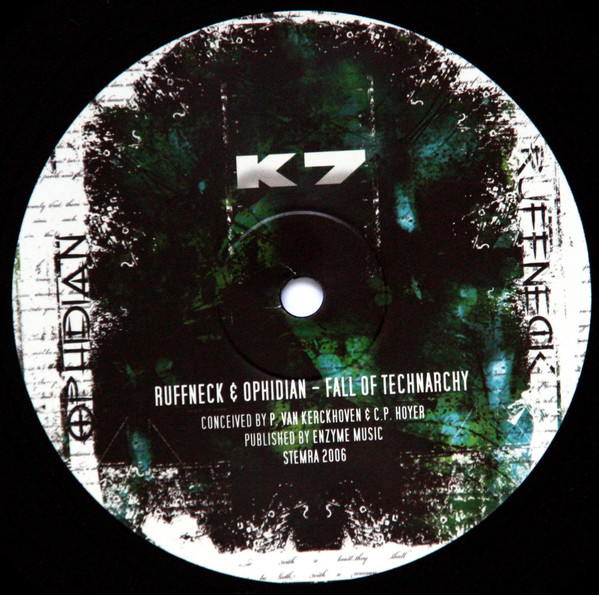DJ Ruffneck & Ophidian / Sei2ure - Fall Of Technarchy / Kaos Communication | Enzyme K7 (ENZYME K7-7) - 3