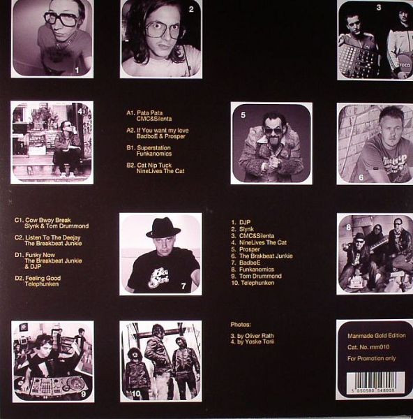 Various - Manmade Recordings Presents Gold Edition EP | Manmade (MM010) - 2