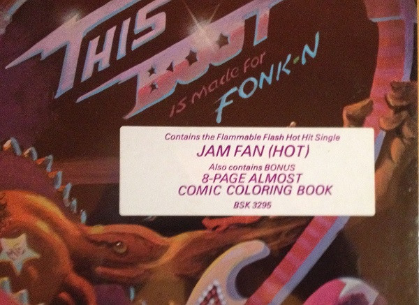 Bootsy's Rubber Band - This Boot Is Made For Fonk-n | Warner Bros. Records (BSK 3295) - 2