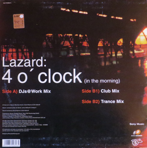 Lazard - 4 O'Clock (In The Morning) | S4 (6722826)