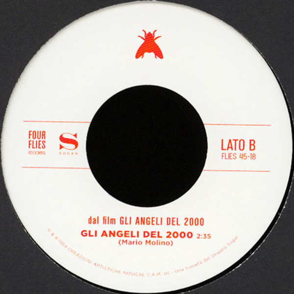 Mario Molino - Ash / Gli Angeli Del 2000 | Four Flies Records (FLIES 45-18) - 2