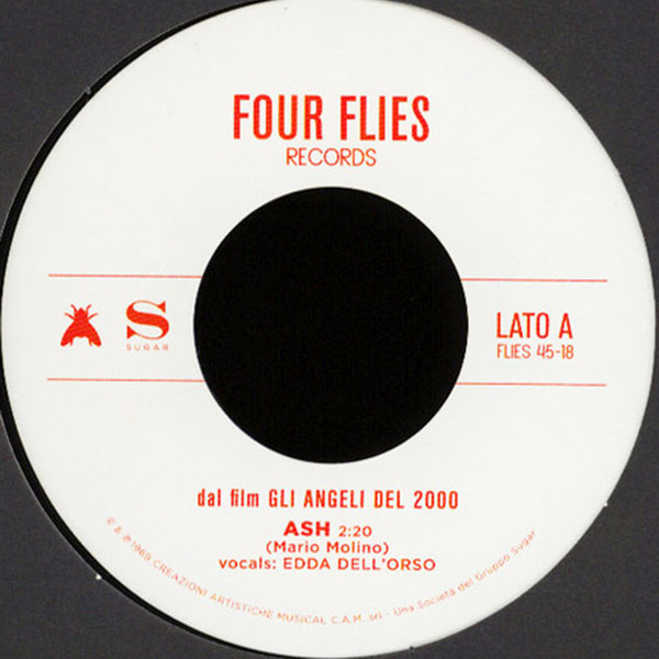 Mario Molino - Ash / Gli Angeli Del 2000 | Four Flies Records (FLIES 45-18)