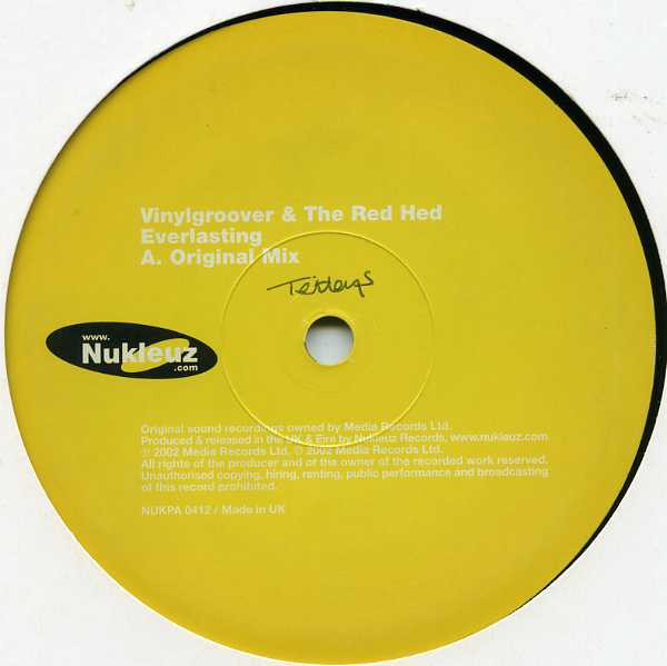 Vinylgroover & The Red Hed - Everlasting | Nukleuz (NUKPA 0412) - 3