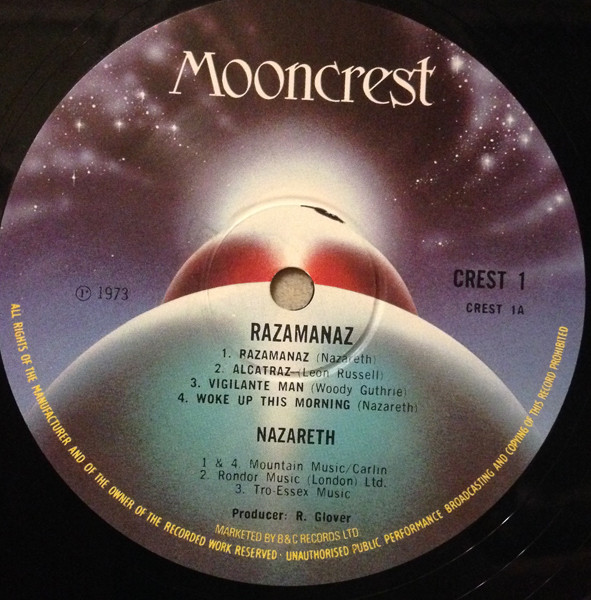 Nazareth - Razamanaz | Mooncrest (CREST 1) - 4 Nazareth - Razamanaz | Mooncrest (CREST 1) - 4