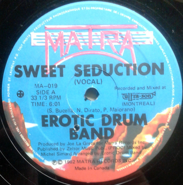 Erotic Drum Band - Sweet Seduction | Matra (MA-019)