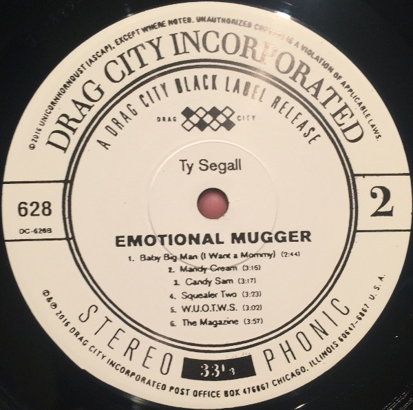 Ty Segall - Emotional Mugger | Drag City (DC628) - 3