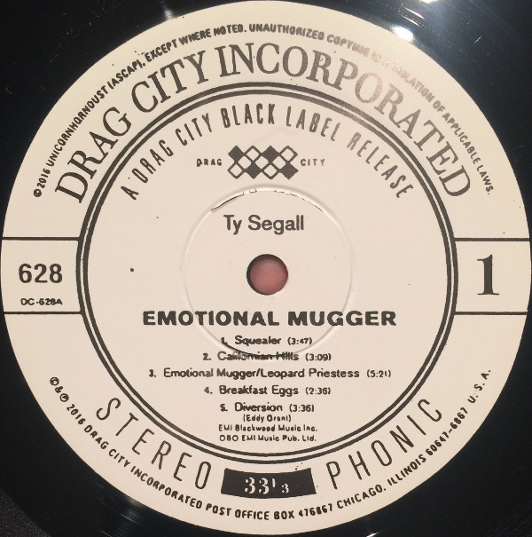 Ty Segall - Emotional Mugger | Drag City (DC628) - 2