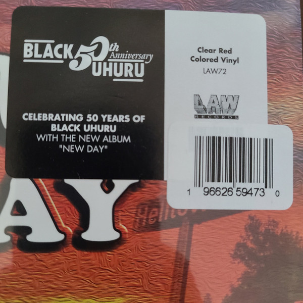 Black Uhuru Ft. Dylan's Dharma , Andrew Bees & King Hopeton - New Day | Law Records (LAW72) - 3