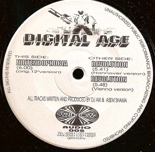 Digital Age - Revolution / Nintendophobia | Syndrome Audio (Syndrome AUDIO 005) - 2