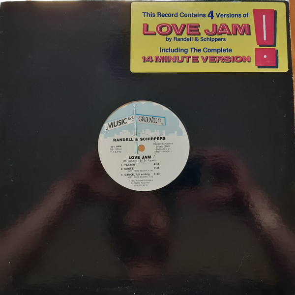 Randell & Schippers - Love Jam | Music Ave. (DB 1203) - 3