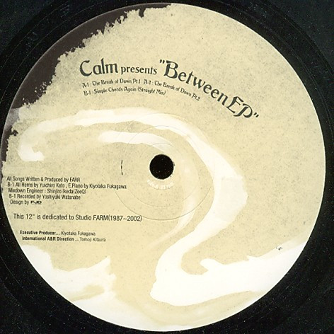Calm - Between EP | Music Conception (MUCO12-004E)