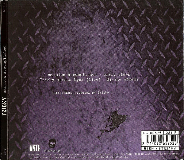 Tricky - Mission Accomplished | Anti- (6595-2) - 2