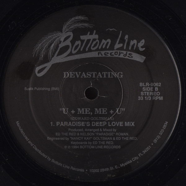Devastating - U + Me, Me + U | Bottom Line Records (BLR-9062) - 2 Devastating - U + Me, Me + U | Bottom Line Records (BLR-9062) - 2