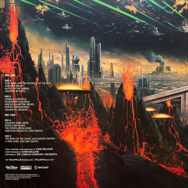 John Williams - Star Wars Episode III: Revenge Of The Sith (Original Motion Picture Soundtrack) | Walt Disney Records (MBM-068) - 3