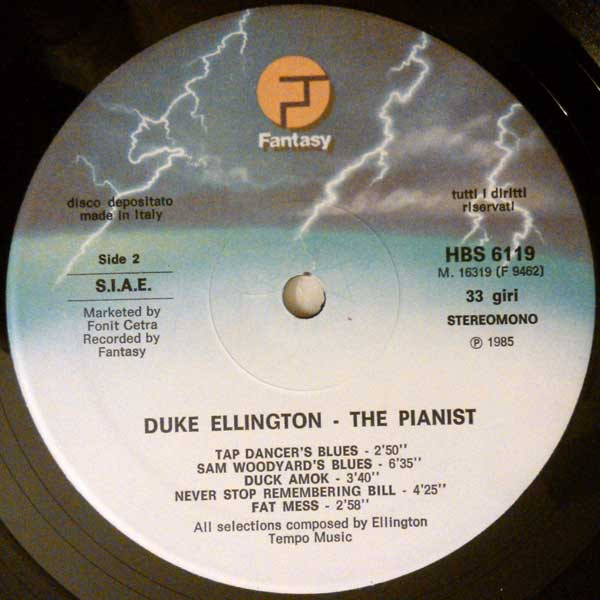 Duke Ellington - The Pianist | Fantasy (HBS 6119) - 4 Duke Ellington - The Pianist | Fantasy (HBS 6119) - 4