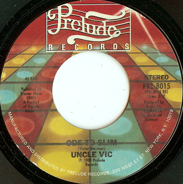 Uncle Vic - Space Invaders | Prelude Records (PRL 8015) - 2