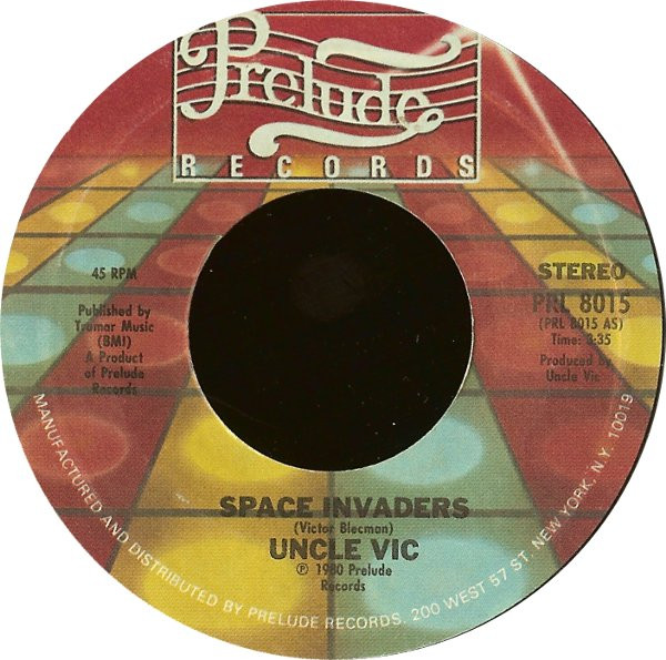 Uncle Vic - Space Invaders | Prelude Records (PRL 8015) - main