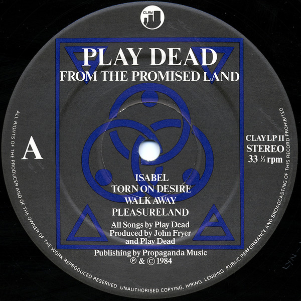 Play Dead - From The Promised Land | Clay Records (CLAY LP 11) - 3 Play Dead - From The Promised Land | Clay Records (CLAY LP 11) - 3