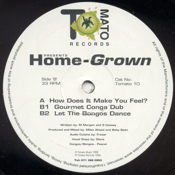 Home-Grown - How Does It Make You Feel ? | Tomato Records (Tomato 10) Home-Grown - How Does It Make You Feel ? | Tomato Records (Tomato 10)