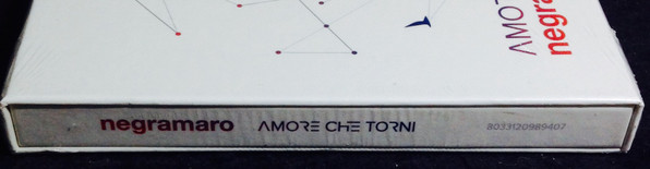 Negramaro - Amore Che Torni | Sugar (8033120989407) - 3