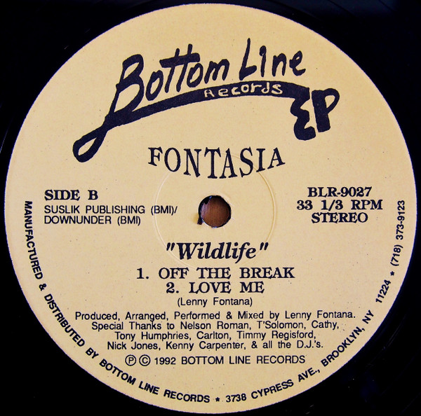 Fontasia - Wildlife | Bottom Line Records (BLR-9027) - 2