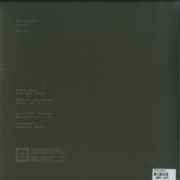 Various - Diffused Light Vol. 2 | Odd Even (ODD/EVEN 008) - 2 Various - Diffused Light Vol. 2 | Odd Even (ODD/EVEN 008) - 2