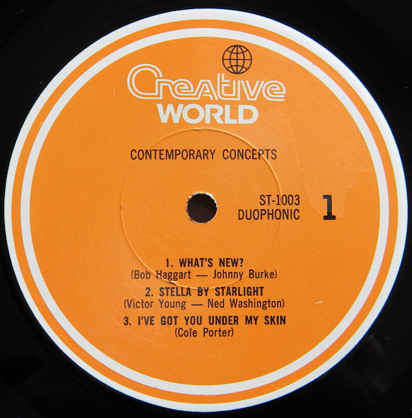 Stan Kenton - Contemporary Concepts | Creative World (ST-1003) - 3