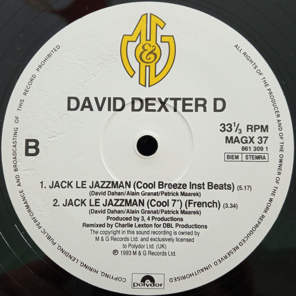 David Dexter D. - Jack Le Jazzman | M&G (MAGX 37) - 3 David Dexter D. - Jack Le Jazzman | M&G (MAGX 37) - 3