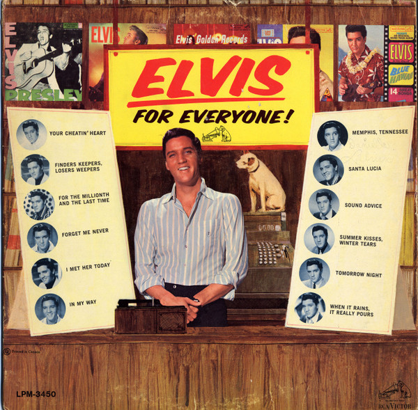 Elvis Presley - Elvis For Everyone! | RCA Victor (LPM-3450)