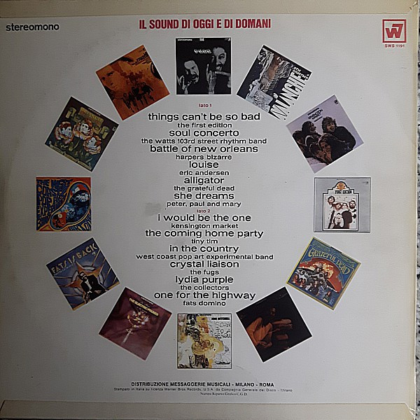 Various - Il Sound Di Oggi E Di Domani | Warner Bros. Records (SWS 1191) - 2