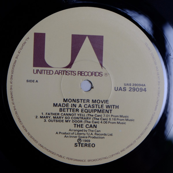Can - Monster Movie | United Artists Records (UAS 29094) - 3 Can - Monster Movie | United Artists Records (UAS 29094) - 3