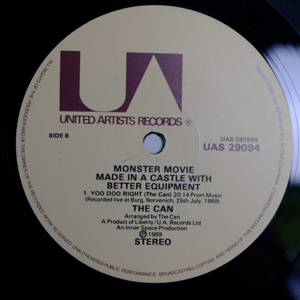 Can - Monster Movie | United Artists Records (UAS 29094) - 4 Can - Monster Movie | United Artists Records (UAS 29094) - 4