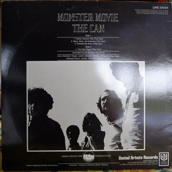 Can - Monster Movie | United Artists Records (UAS 29094) - 2 Can - Monster Movie | United Artists Records (UAS 29094) - 2