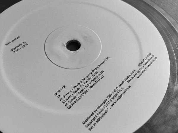 Various - 10.VIII (SEMANTICA 2006 - 2016) | Semantica Records (SEMANTICA 10​.​VIII)