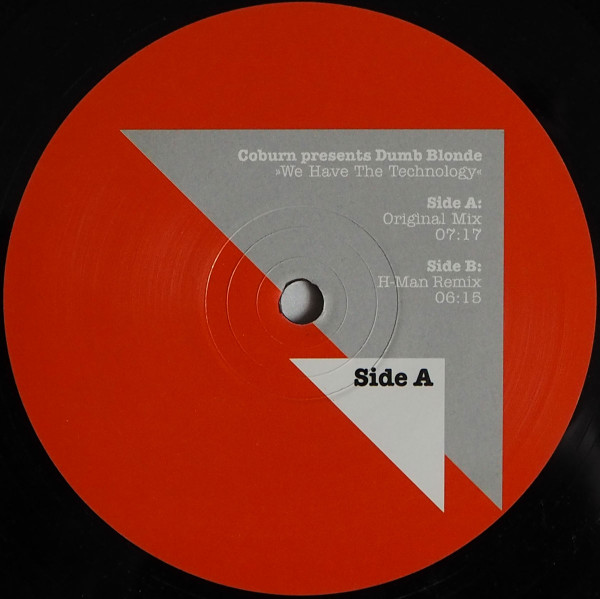 Coburn Presents Dumb Blonde - We Have The Technology | Great Stuff Recordings (GSR018) - 3