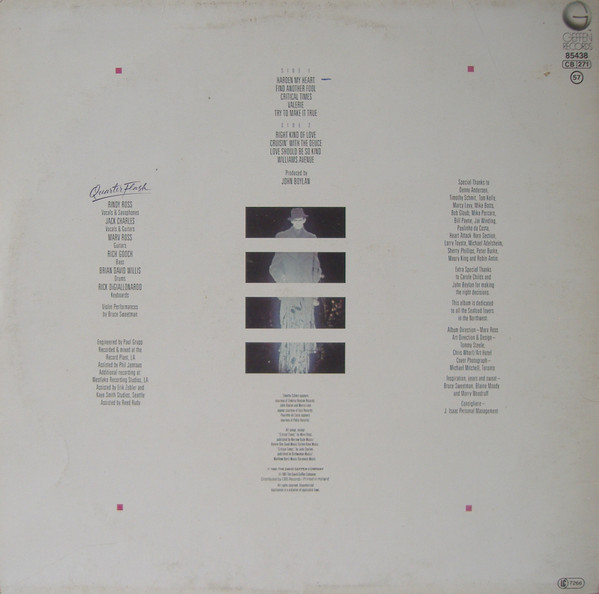 Quarterflash - Quarterflash | Geffen Records (GEF 85438) - 3