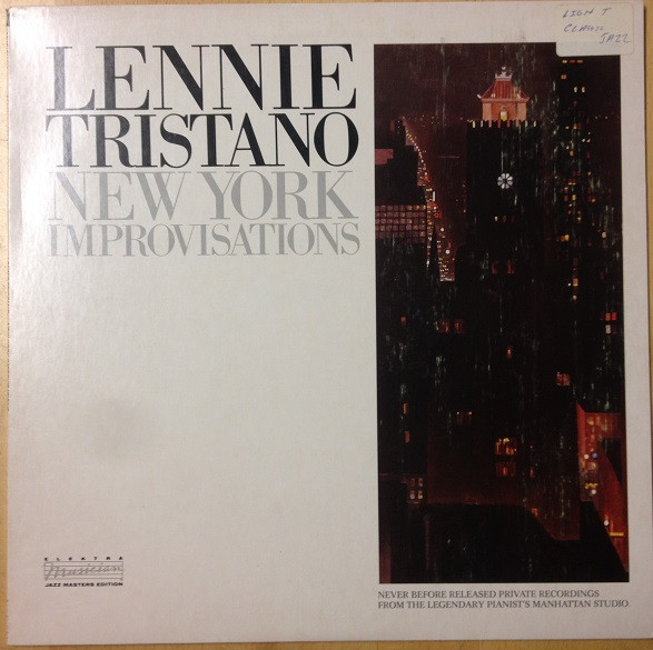 Lennie Tristano - New York Improvisations | Elektra Musician (60264-1)