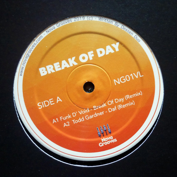 Dessen Duo - Break Of Day | Nova Grooves (NG01VL) - main