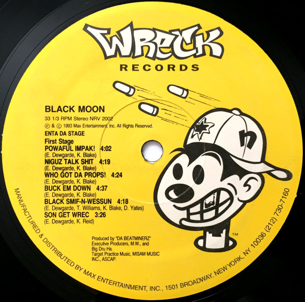 Black Moon - Enta Da Stage | Wreck Records (NRV 2002) - 3