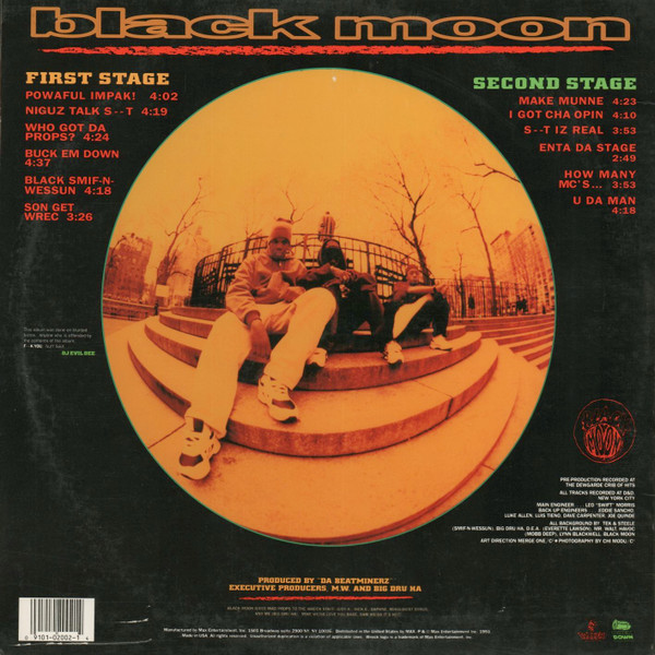Black Moon - Enta Da Stage | Wreck Records (NRV 2002) - 2