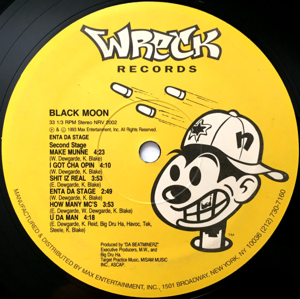 Black Moon - Enta Da Stage | Wreck Records (NRV 2002) - 4